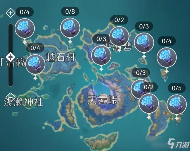 原神海灵芝分布图最新位置一览轻松采集不迷路