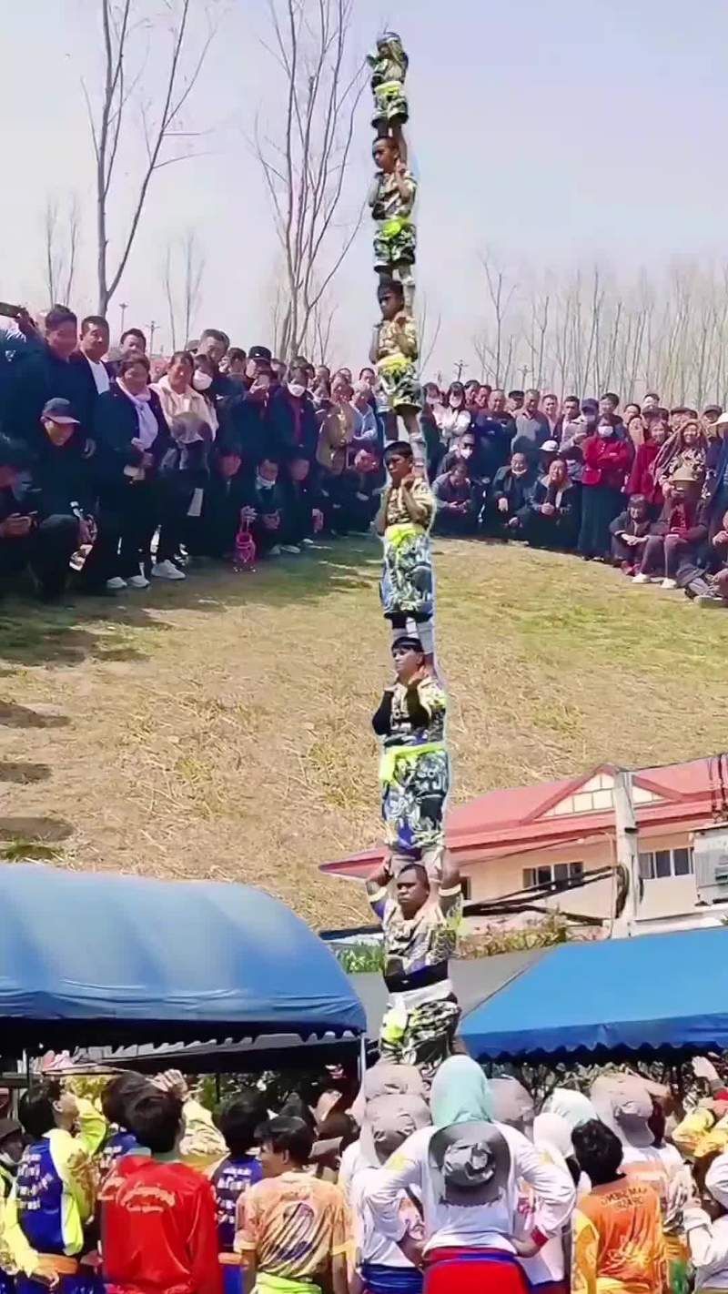 叠罗汉是什么意思 这项运动到底有多危险