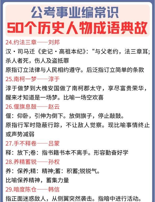 司马称好是形容人哪些特质成语背后的故事很精彩