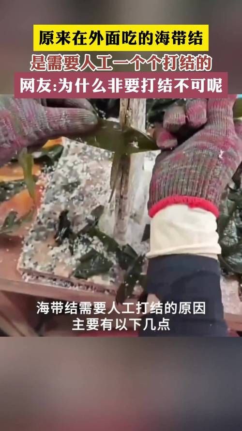 吃海带为什么打结海带打结背后的科学原理
