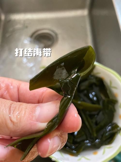 吃海带为什么打结海带打结背后的科学原理
