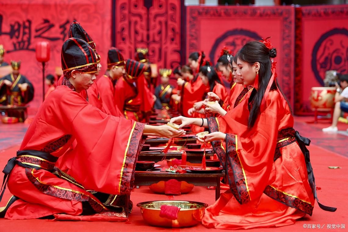 合卺礼是什么意思原来古代婚礼这么讲究