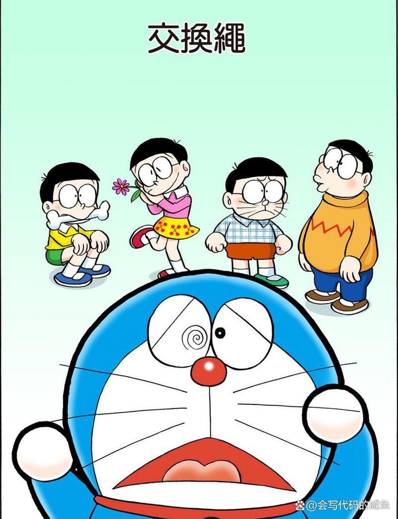 哆啦a梦6张照片大公开勾起无数人童年回忆