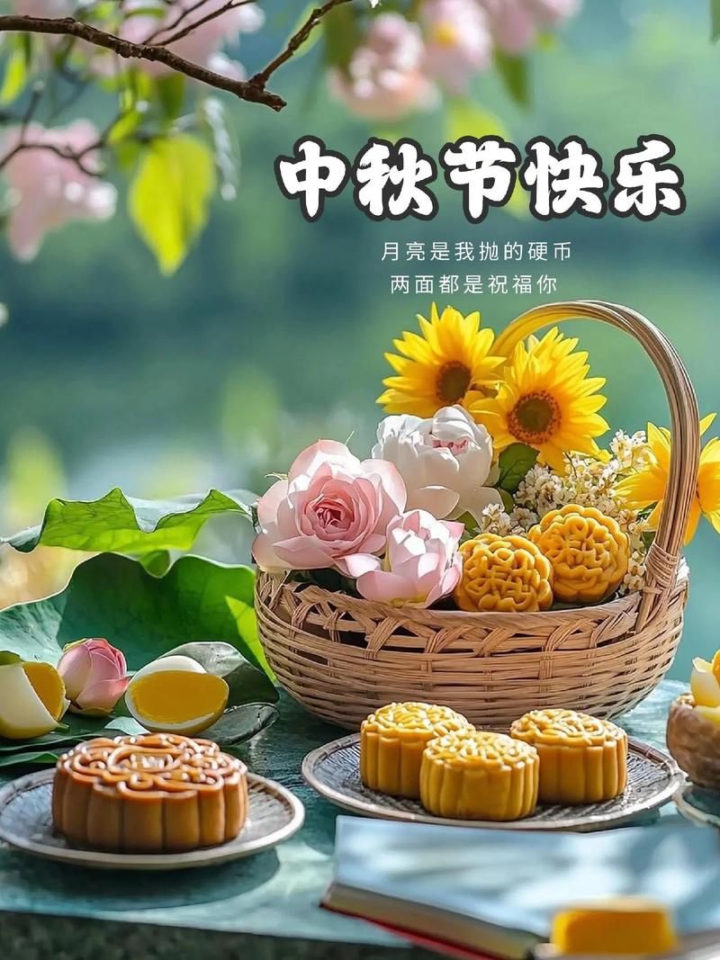 国庆中秋快乐图片手机壁纸 节日专属屏保精选