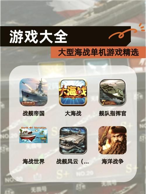 大型海战单机游戏推荐 这几款经典不容错过
