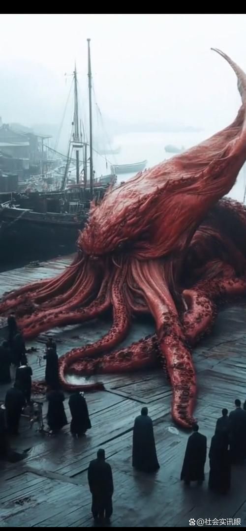 巨型黑章鱼的触须有什么特点 深海生物的神秘武器