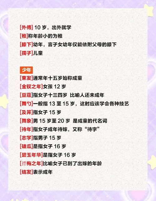 总角所指的年龄段在古代是什么意思