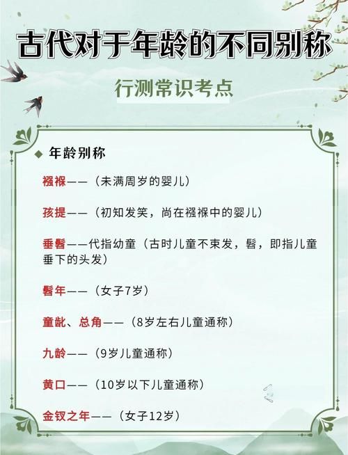 总角所指的年龄段在古代是什么意思
