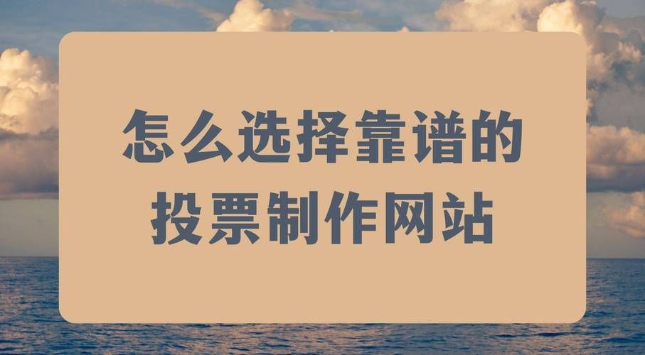 投票找精英投票网靠谱吗真实用户分享使用体验