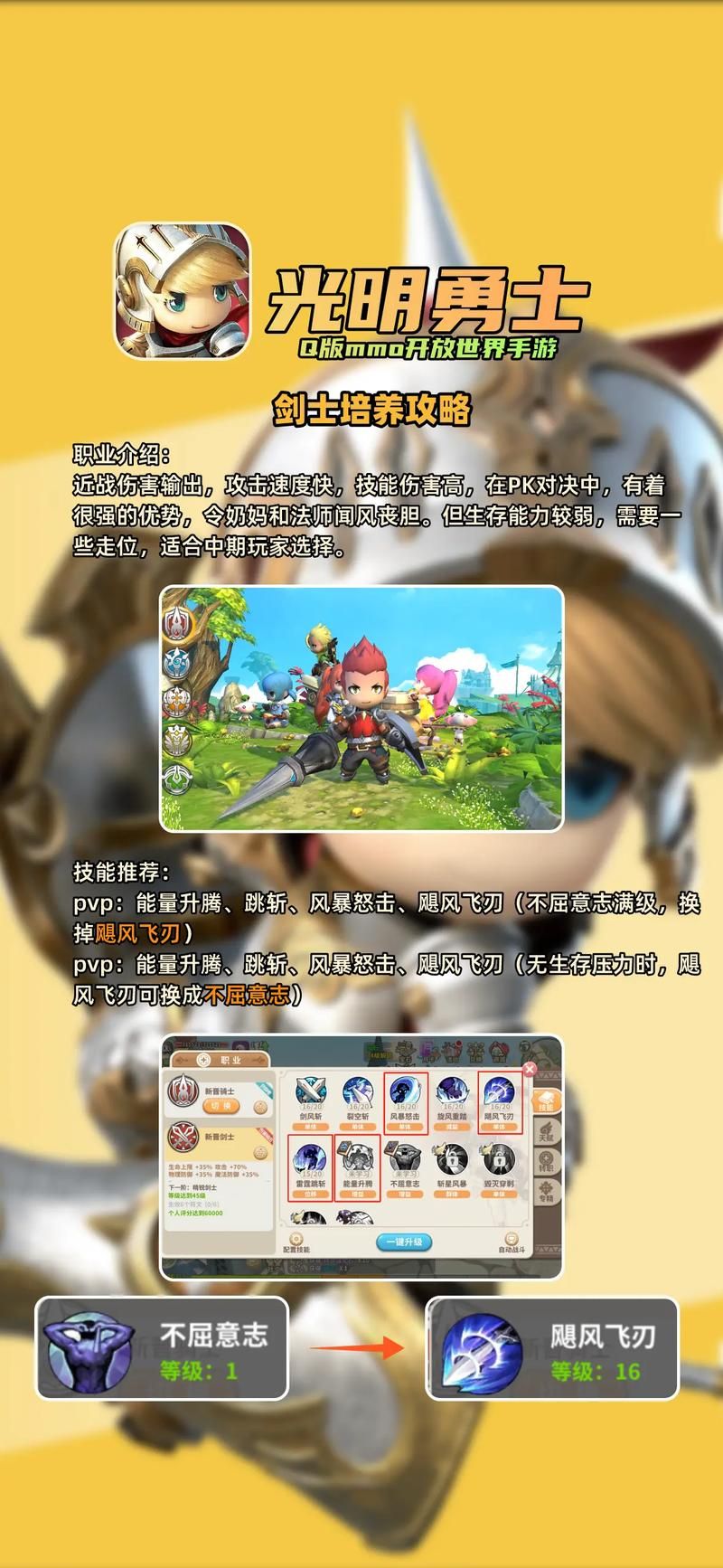 摩尔勇士剑士加点攻略 新手必看简单易懂教程