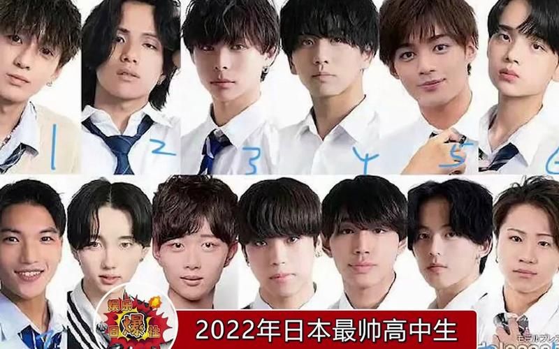 日本最帅男高中生排行榜新鲜出炉快来围观