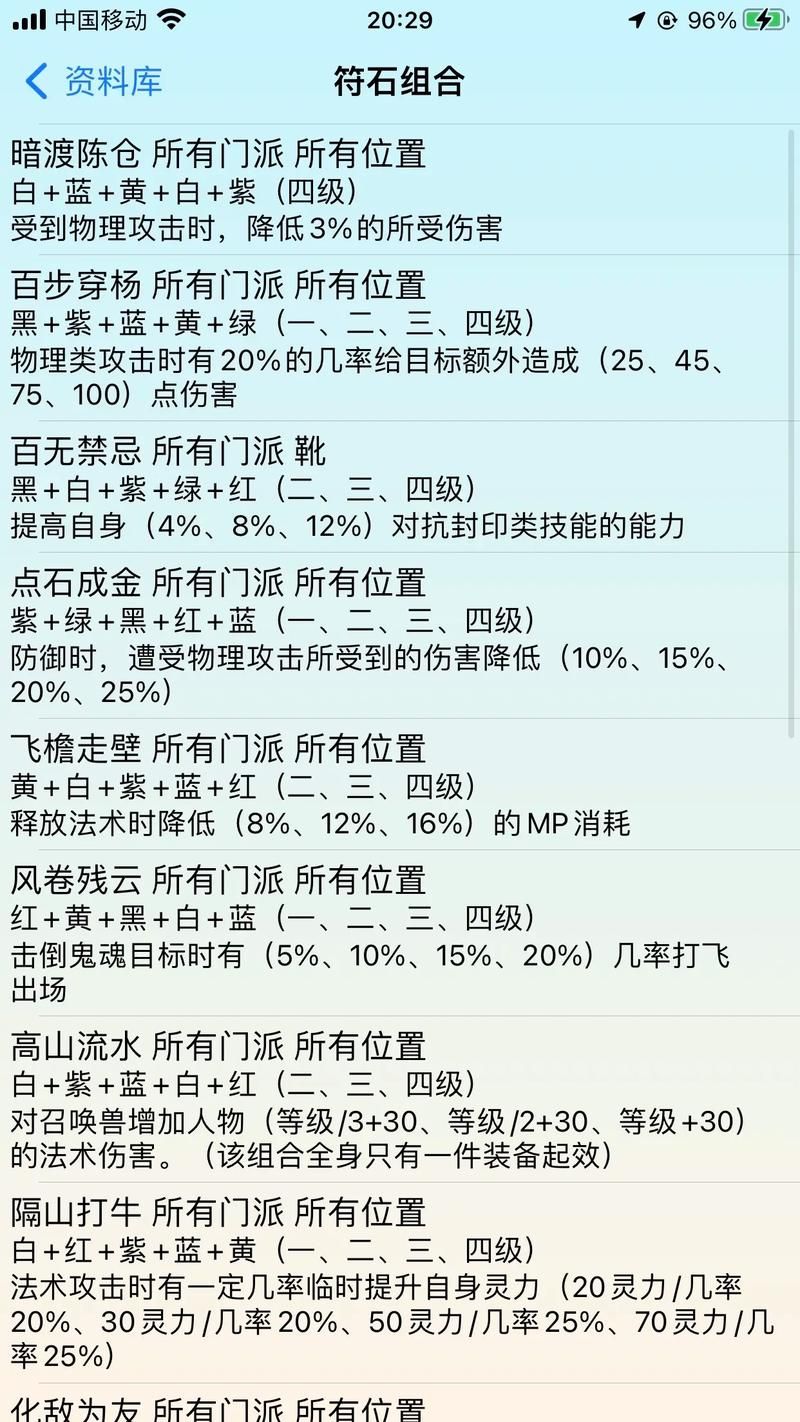 行云流水符石组合如何提升战斗效率