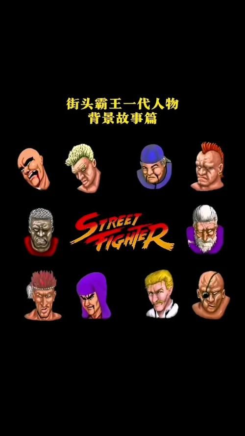 街头霸王人物介绍历代角色实力排名