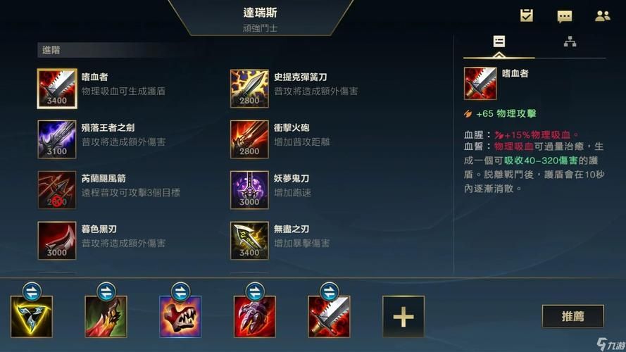 诺克萨斯之手出装详解 核心装备与替代方案全知道