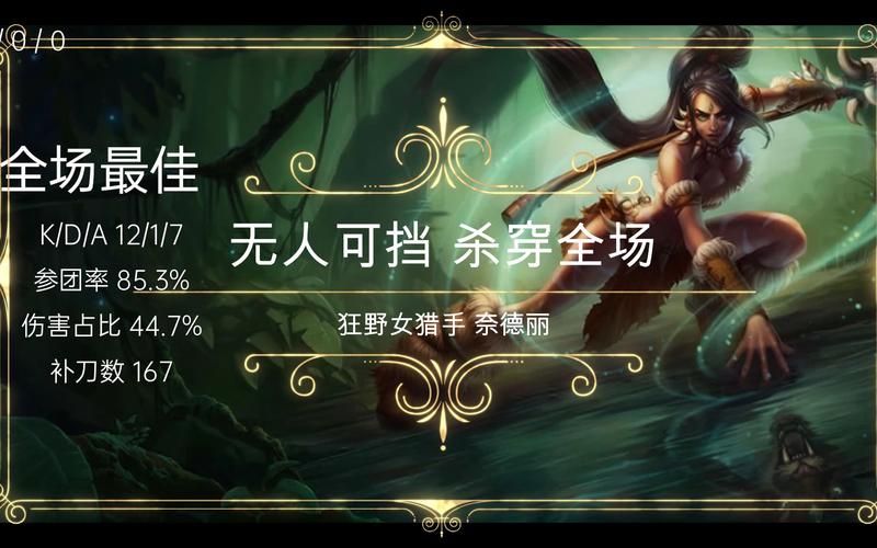 豹女最强出装解析 英雄联盟上分必备技巧