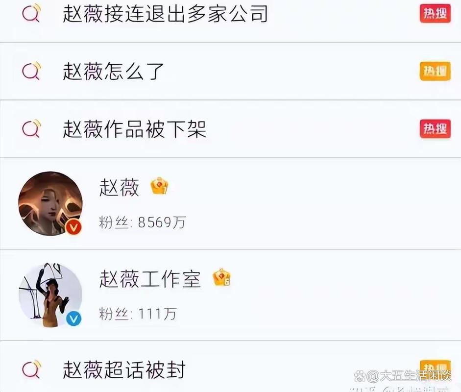 赵薇多作品被除名是否与封杀有关