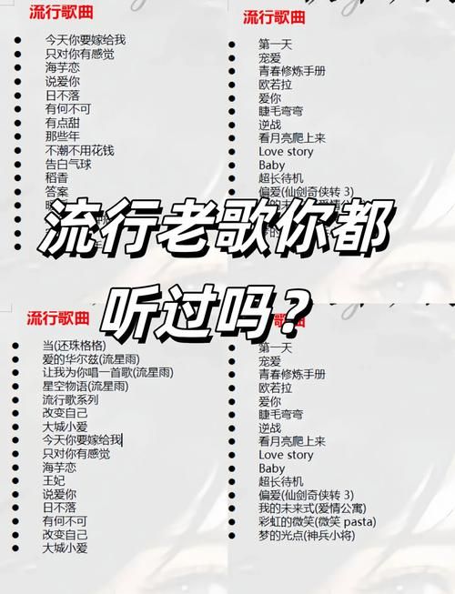 那首歌很好听歌词分享 这些经典歌词你都会唱吗