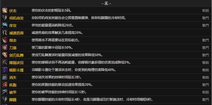 魔兽世界盗贼种族属性详解 高敏捷种族有哪些优势