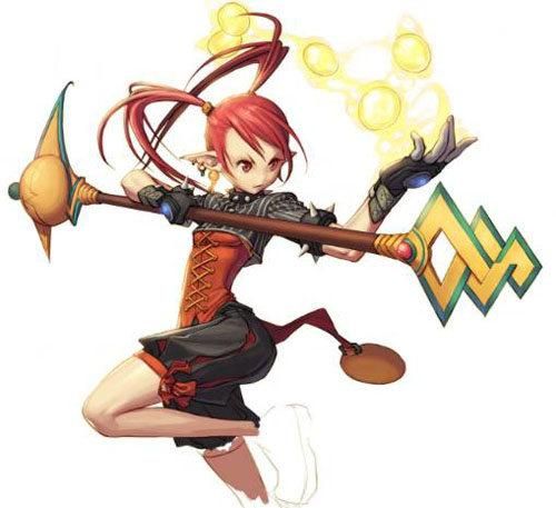 魔法师职业萌图合集 dnf最受欢迎女法师图集