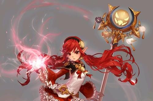 魔法师职业萌图合集 dnf最受欢迎女法师图集
