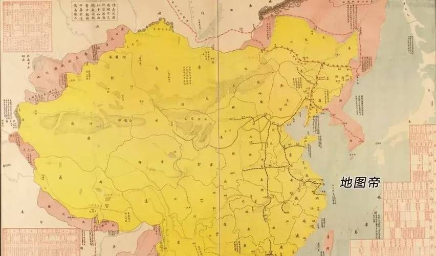 1735年中国地图解析 清朝鼎盛时期的国土范围