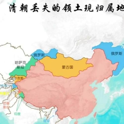 1735年中国地图解析 清朝鼎盛时期的国土范围