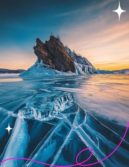 ice lakes冰湖奇观 探索世界上最美的冰冻湖泊