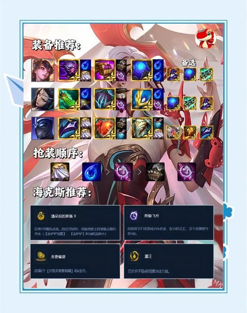 lol女刀锋最新版本出装思路对线打团两不误