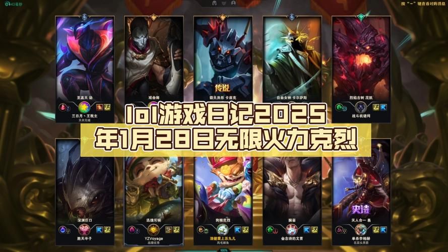 lol火力全开模式有哪些英雄 最强英雄推荐一览