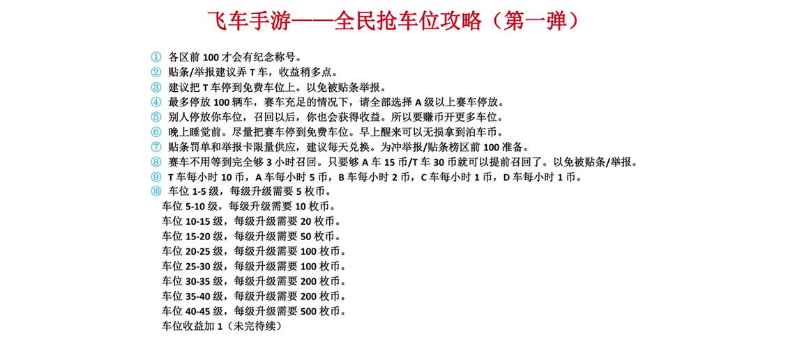 qq抢车位卖车教程 新手必看的卖车方法