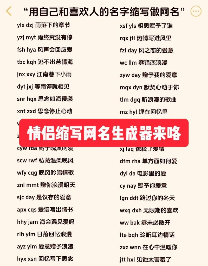 qq炫舞情侣名字怎么取 这些搭配甜度爆表