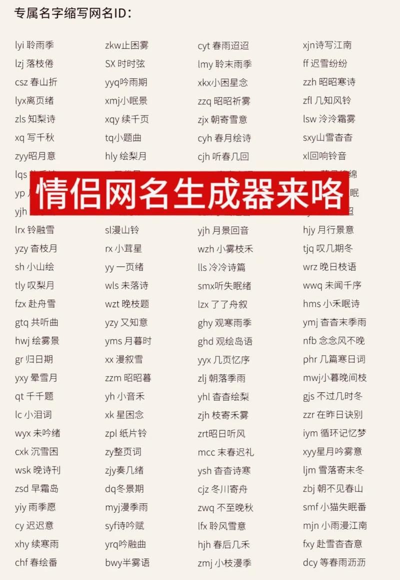qq炫舞情侣名字怎么取 这些搭配甜度爆表