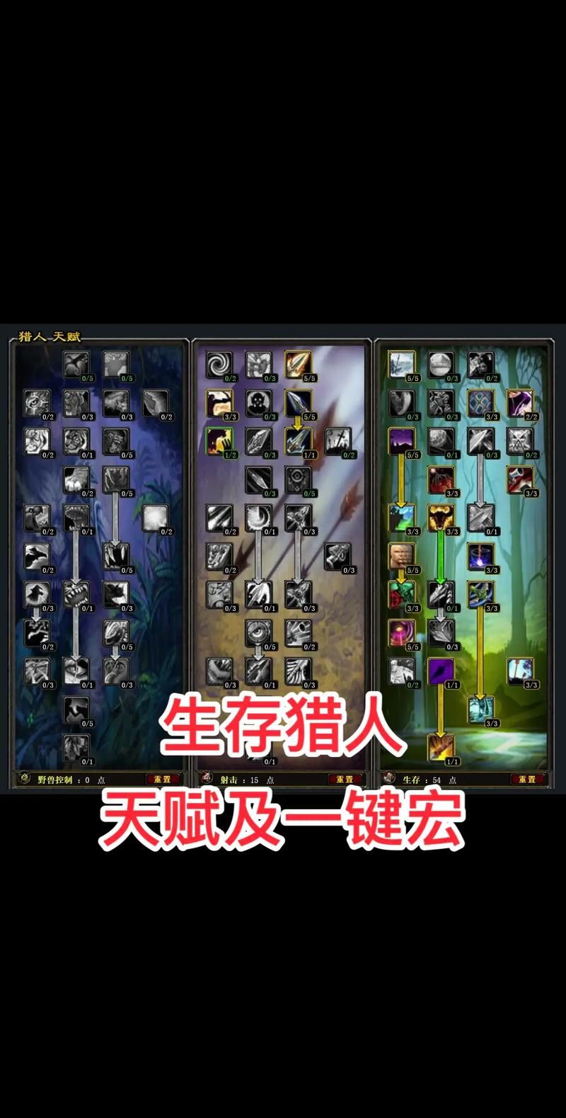 wow猎人练级天赋搭配 轻松单刷任务技巧教学