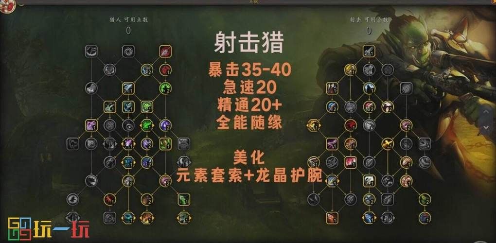 wow猎人练级天赋搭配 轻松单刷任务技巧教学