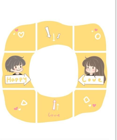 一套完整的九宫格图片素材合集分享