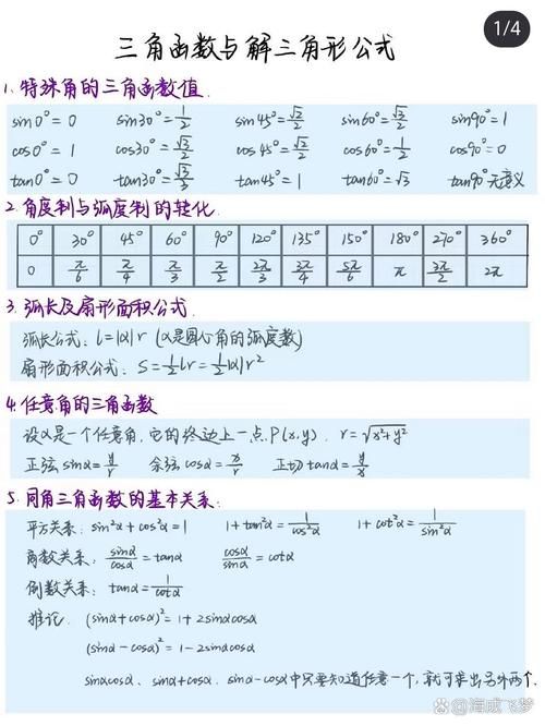 一度等于多少弧度 简单公式教你快速转换