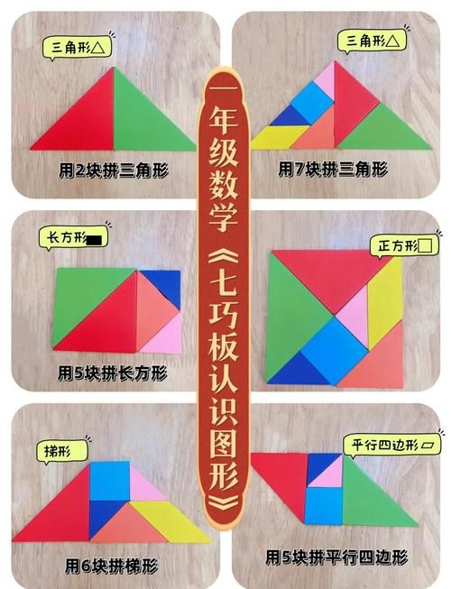 七巧板怎么拼正方形 图解步骤详细教学