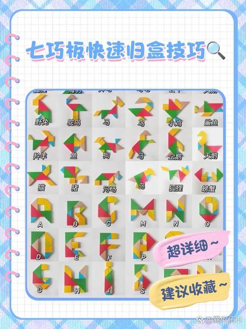 七巧板怎么拼正方形 图解步骤详细教学