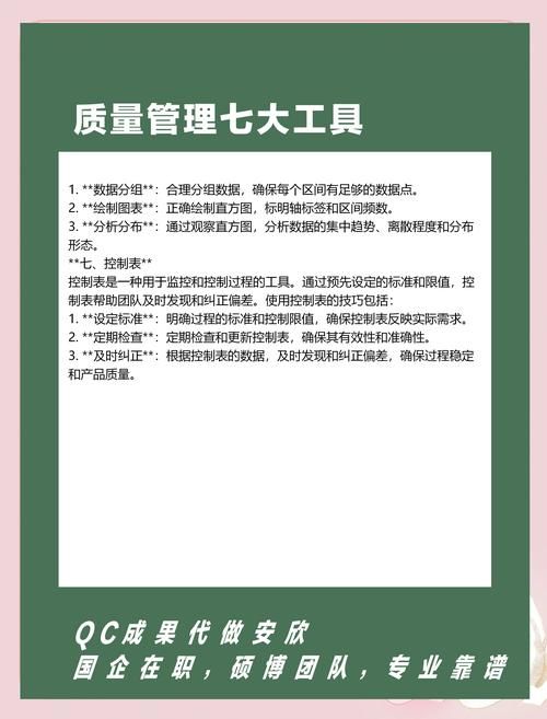 七项质量管理原则应用 提升产品质量的关键方法