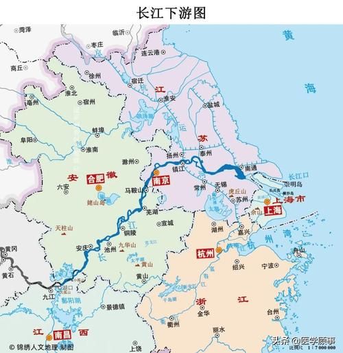 万里长江汇入什么海 长江最终流入哪个大海
