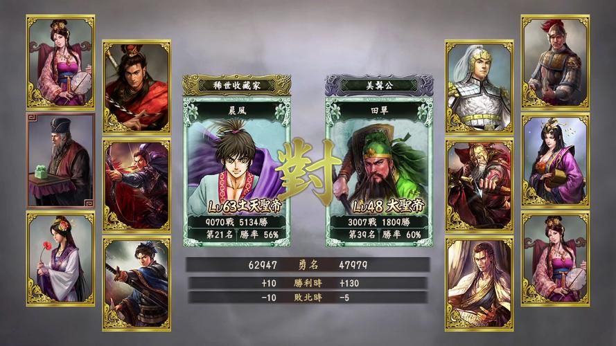 三国志12古代武将图鉴 全历史名将资料一览