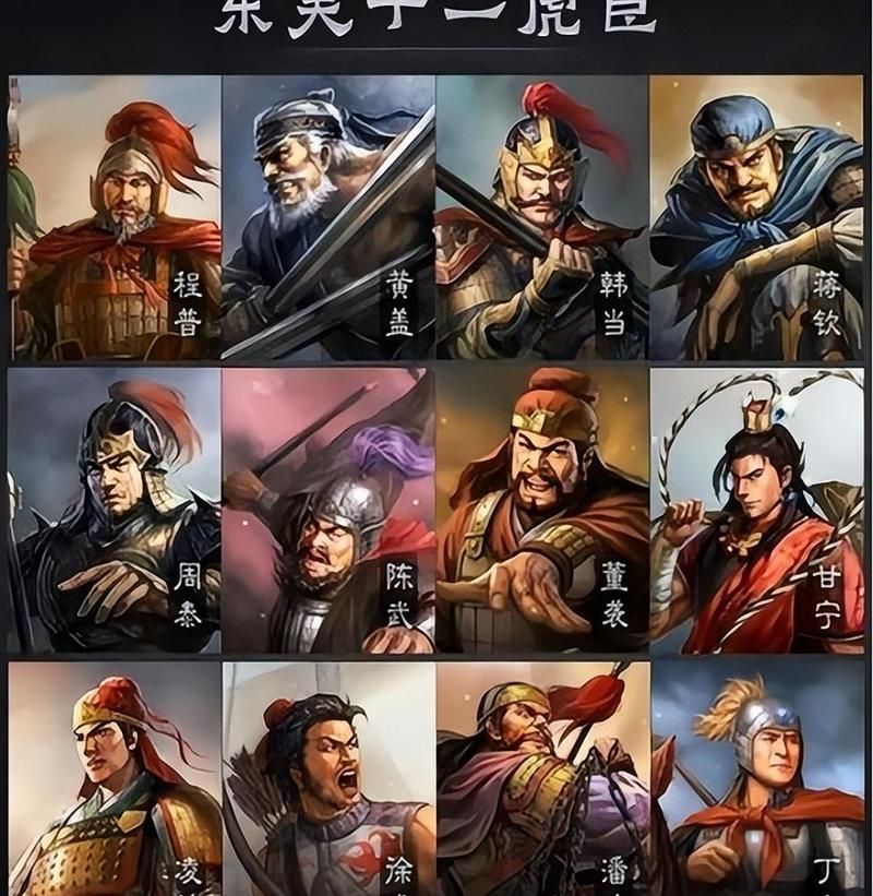 三国志12古代武将图鉴 全历史名将资料一览