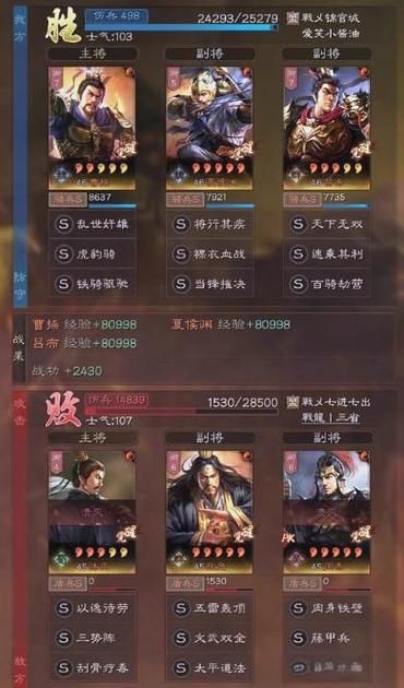 三国志战略版箕形阵武将选择 这些英雄最合适