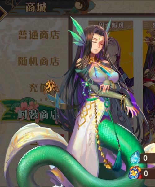 三国梦想女娲无惨图原画设计与创作过程