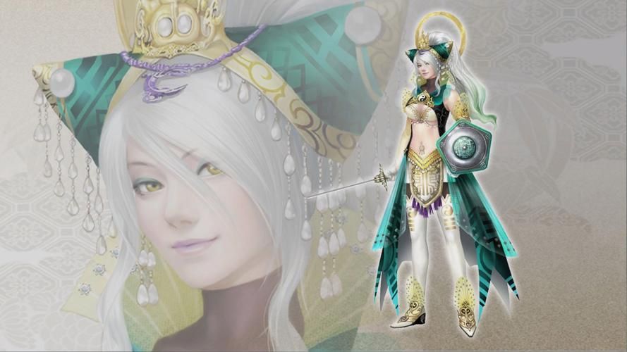 三国梦想女娲无惨图原画设计与创作过程