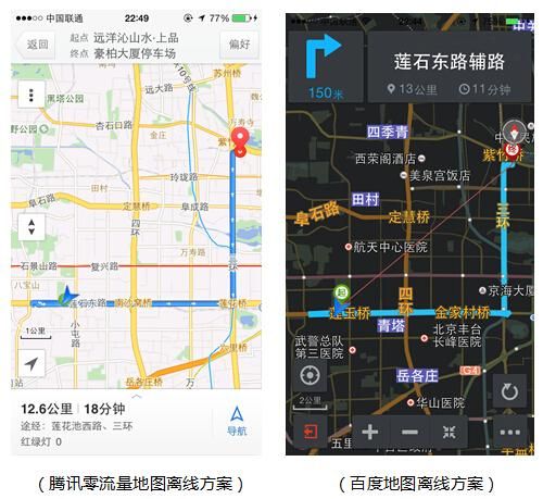 不用流量的手机导航对比 哪款离线地图最好用