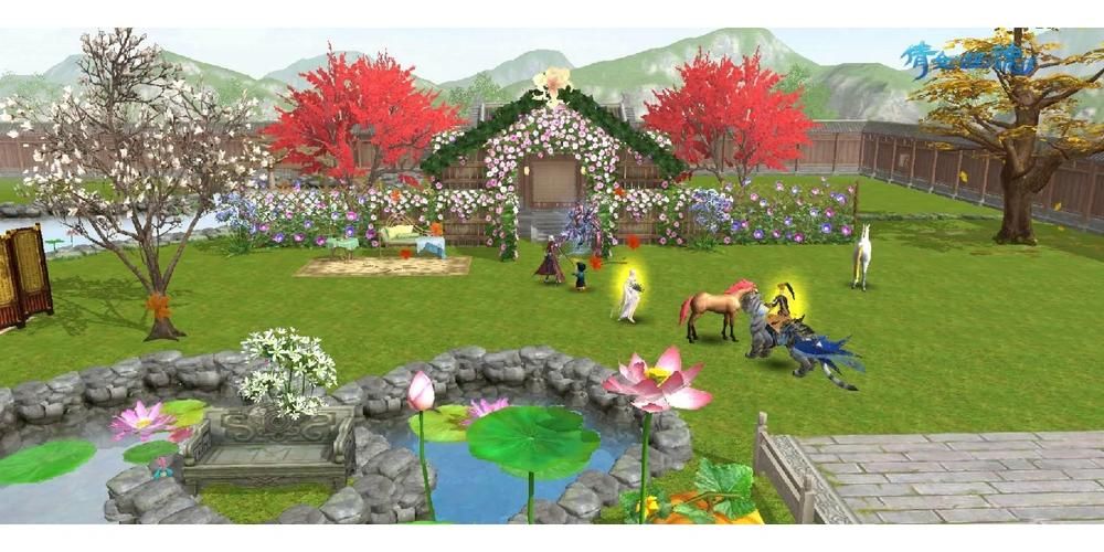 倩女幽魂家园装饰分享 玩家们的创意设计合集