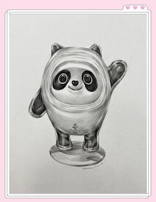 冰墩墩怎么画好看 新手也能轻松学会的绘画技巧