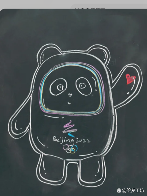 冰墩墩怎么画好看 新手也能轻松学会的绘画技巧
