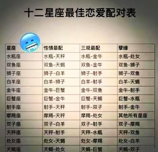 十二星座配对武魂指南哪个星座最适合你